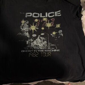 The Police 1982 Tour T-Shirt